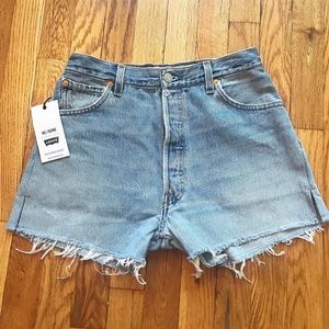 RE/done x Levi’s High Rise Shorts (NWT)